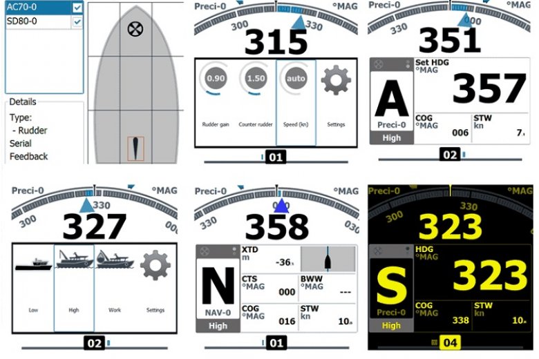 SIMRAD AP70 Mk2 Autopilot Controller