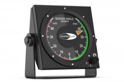 MD67RDI WEATHERPROOF DIAL RUDDER ANGLE INDICATOR